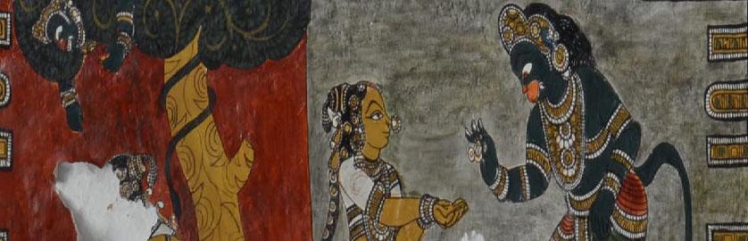 Hanuman and Sita